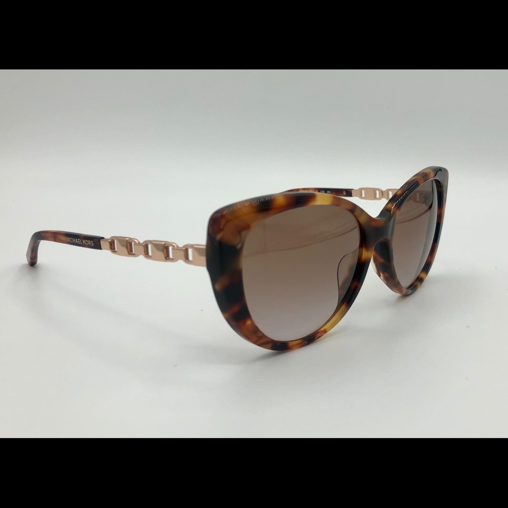 Michael Kors Galapagos Sunglasses Pink Tortoise - Picture 2 of 6